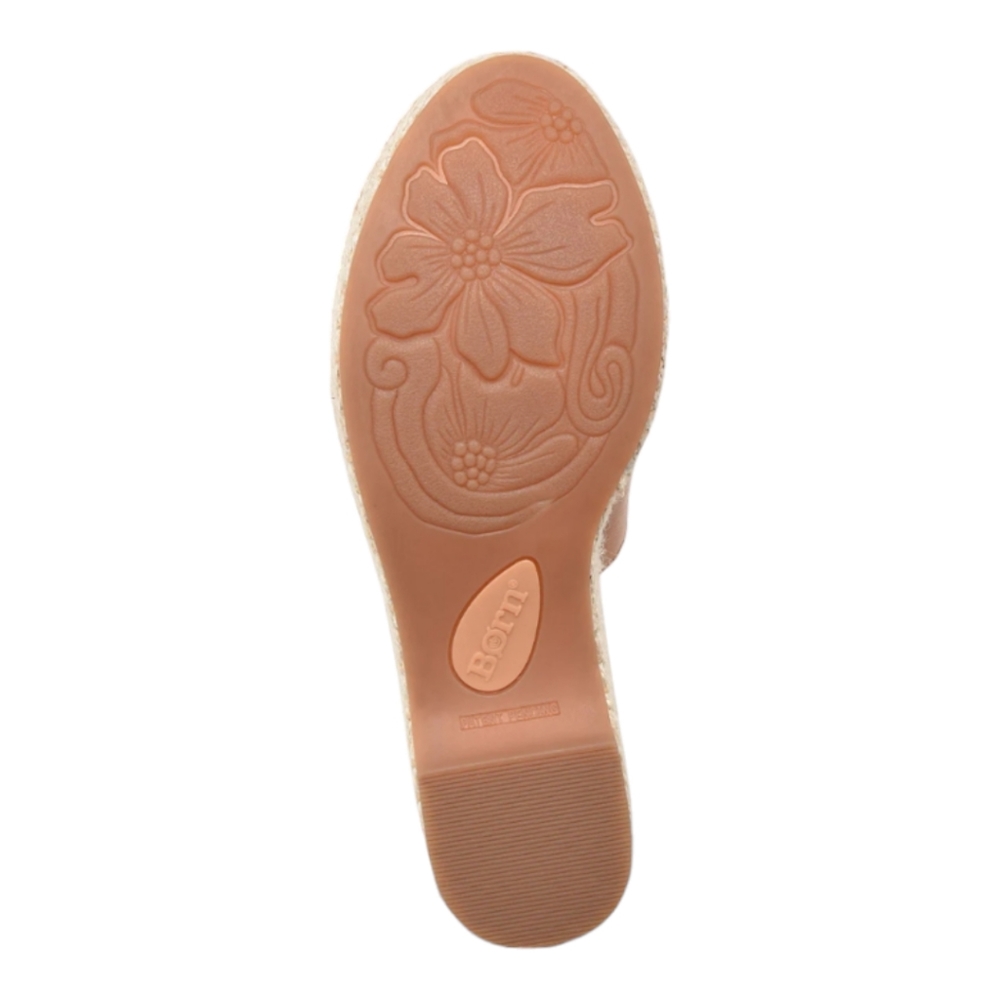 Børn Natural Lilah Leather Espadrille  Women Size 11 - Picture 5 of 8